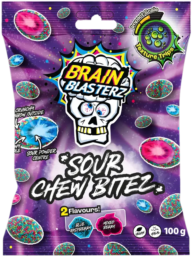Brain Blasterz Chew Bitez 100g