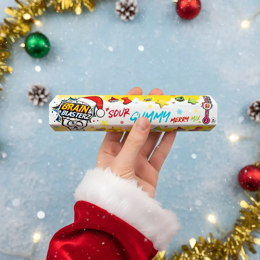 Brain Blasterz Festive Gummies